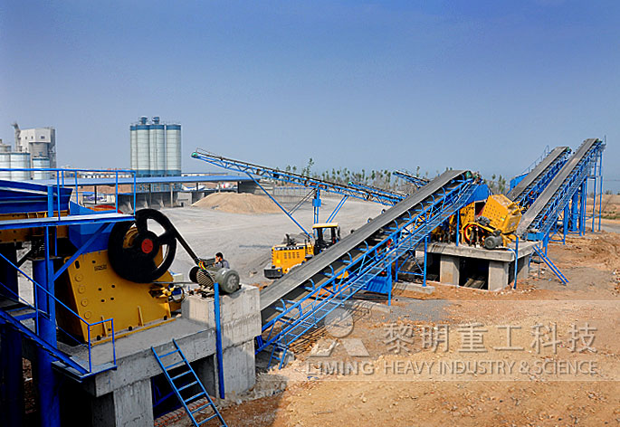 青海时产100-200吨砂石生产线配套设备